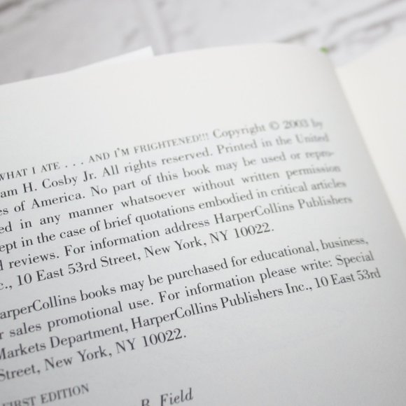 I am What I ate Bill Cosby book 2003 (bg) - Picture 3 of 4